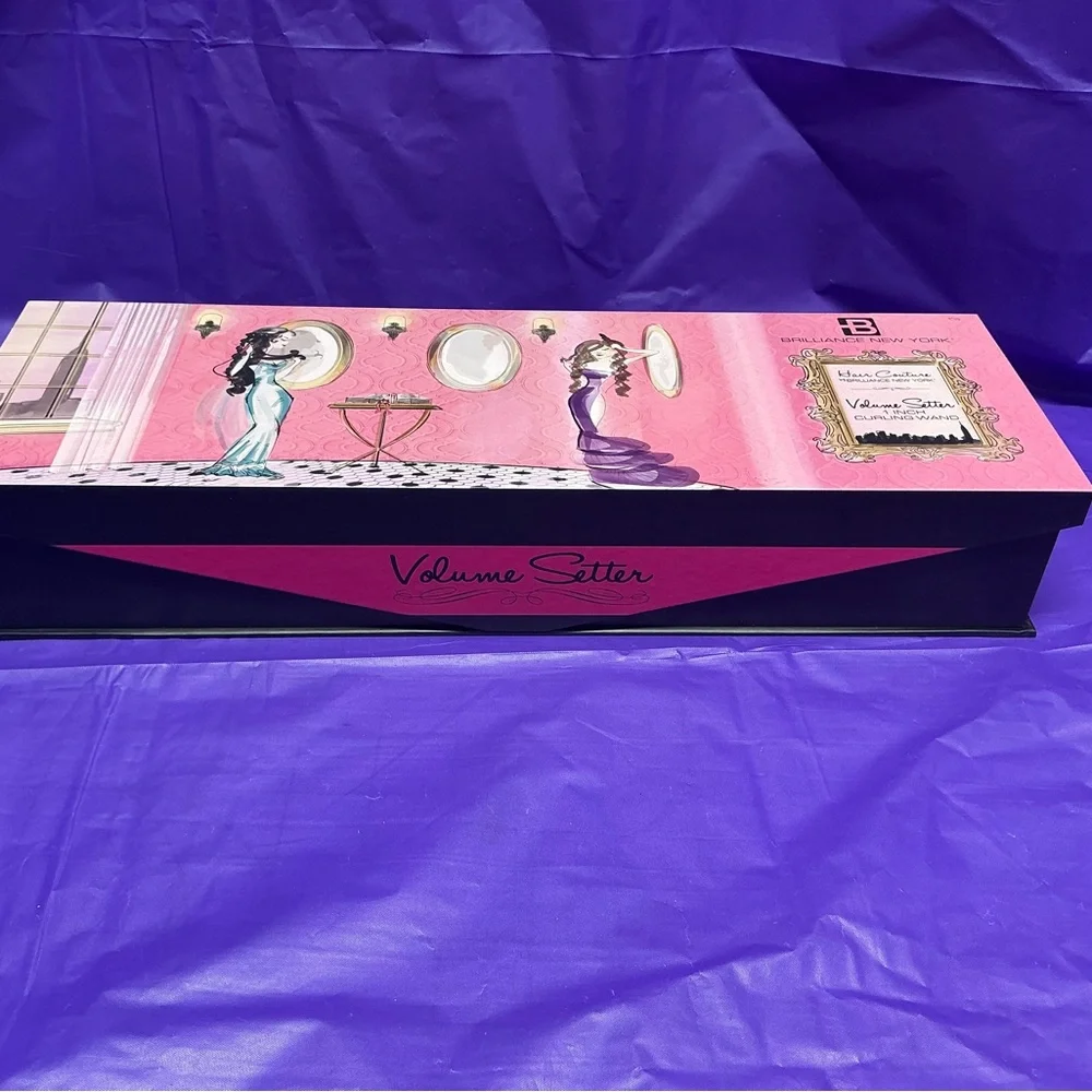 Hair Couture by Brilliance NY 1 in Curling Wand NIB‎ w tag